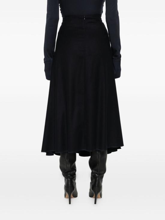 25FW 수잔 보머 미디 스커트 20400901 49 Blue - SUSANNE BOMMER