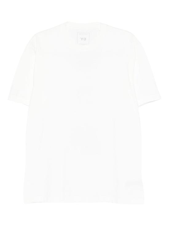 25FW 와이쓰리 반팔 티셔츠 JZ0712 CWHITE White