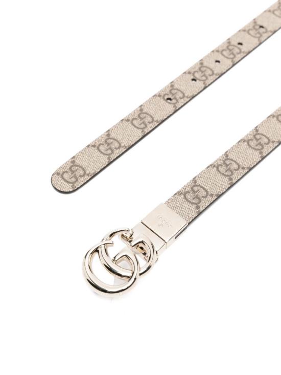 25FW 구찌 GG 마몽 리버시블 씬 벨트 659418 92TIG9792 Bordeaux - GUCCI