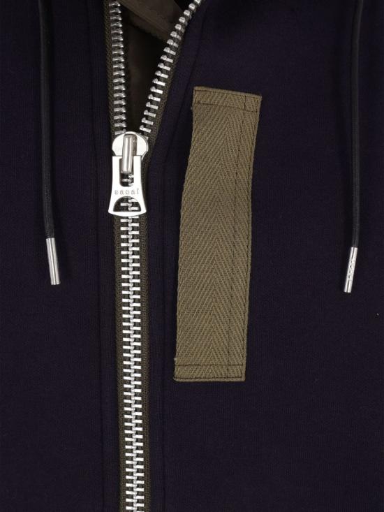 25FW 사카이 긴팔 티셔츠 25 03788M 233 Blue - SACAI