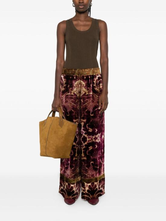 25FW 피에르루이마샤 스트레이트 팬츠 KANADA PT12599 101516594 Bordeaux - PIERRE LOUIS MASCIA