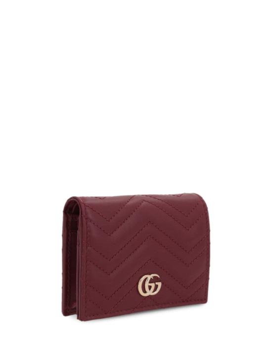 25FW 구찌 GG 마몽 카드 케이스 월렛 466492 DTDHV6207 Bordeaux - GUCCI