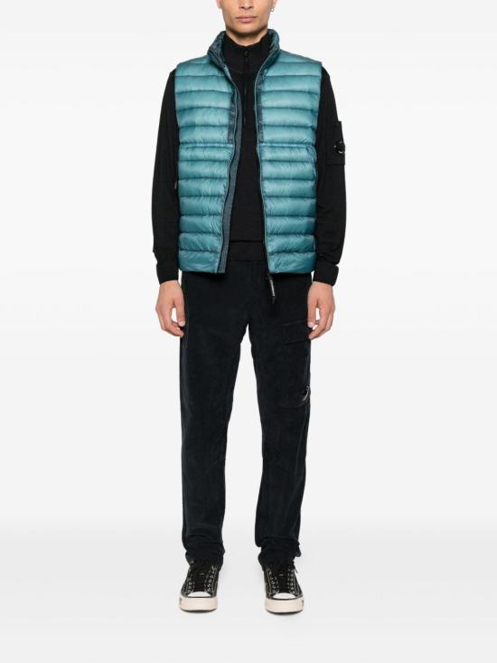 25FW 씨피 컴퍼니 스트레이트 팬츠 19CMPA169A 006410O888 Blue - C.P. COMPANY