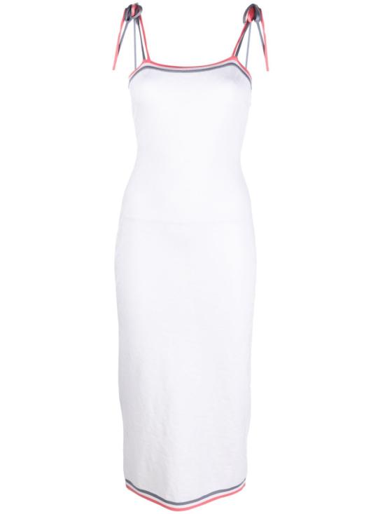  펜디 롱 원피스 FZDB45 ANZEF0ZNM White