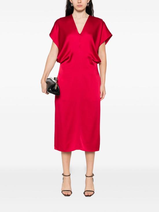 25FW 스텔라 맥카트니 숏 원피스 6A0561 3FU3025001 Red - STELLA MCCARTNEY