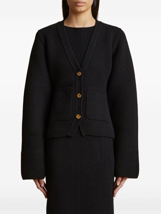 25FW 케이트 가디건 8267600 200 Black - KHAITE