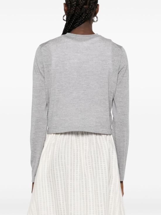 25FW 케이트 가디건 9822511 285 Light Grey - KHAITE