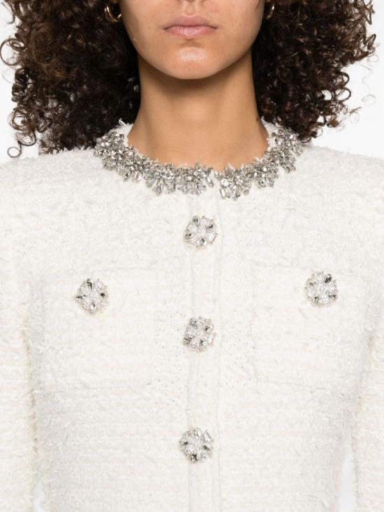 25FW 셀프 포트레이트 가디건 AW25 028J CREAM Beige - SELF PORTRAIT