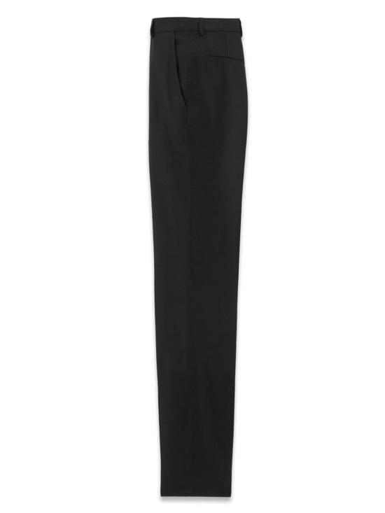  생로랑 스트레이트 팬츠 774421 Y6D381000 BLACK - SAINT LAURENT