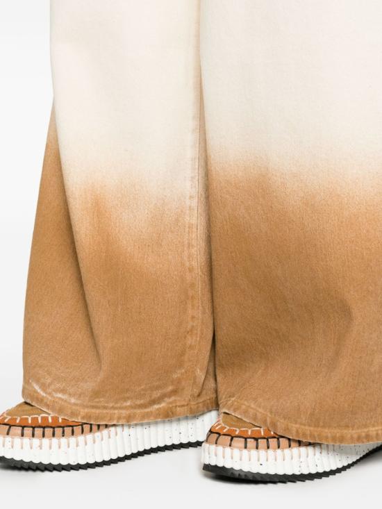  알라누이 데님 팬츠 LWYB003R24DEN002 0360 White - ALANUI