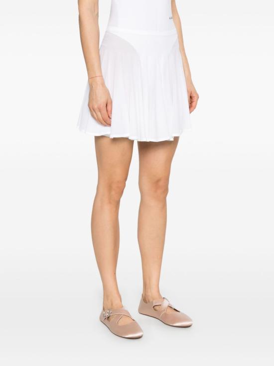  알라이아 미디 스커트 AA9J2306K053A 000 WHITE - ALAIA