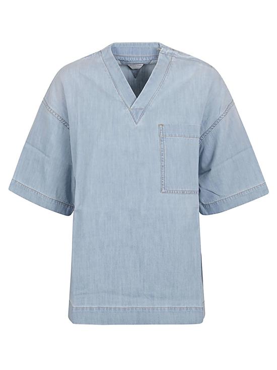  보테가베네타 블라우스 774676 V3N604946 Denim