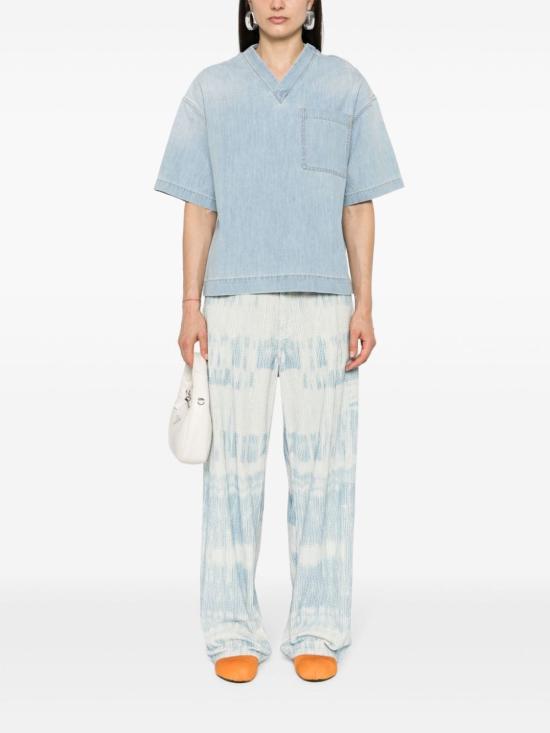  보테가베네타 블라우스 774676 V3N604946 Denim - BOTTEGA VENETA