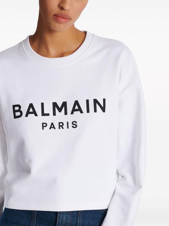  발망 스웨터 CF1JO065 BB02GAB White - BALMAIN