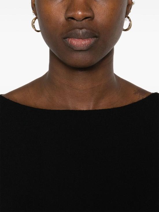  지안루카카페놀로 숏 원피스 24IT517 600VANESSA91BLACK Black - GIANLUCA CAPANNOLO