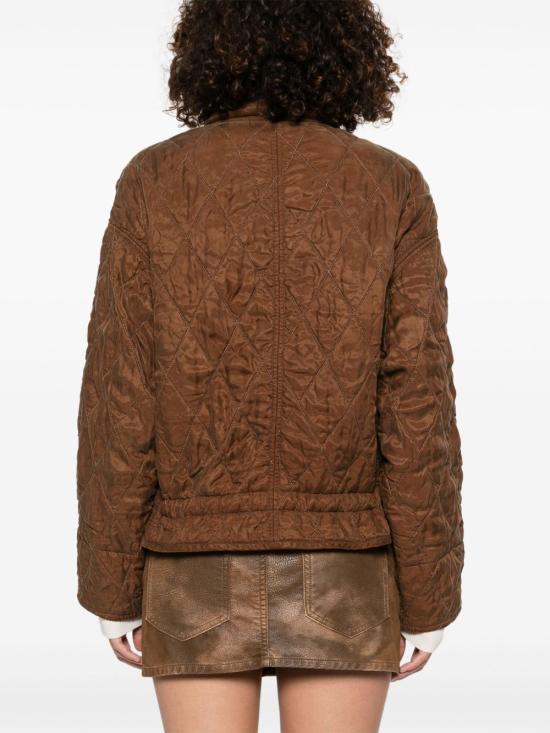 25FW 이자벨마랑에뚜왈 무스탕 VE0550FA C3J07E 50TO Brown - ISABEL MARANT ETOILE
