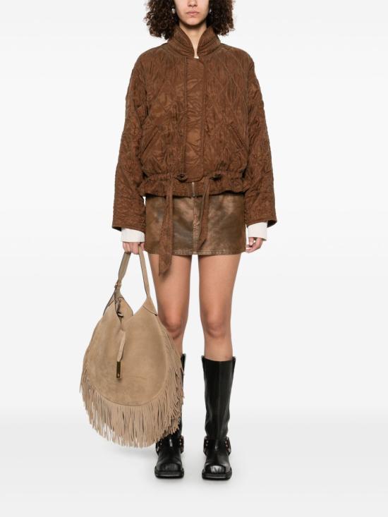 25FW 이자벨마랑에뚜왈 무스탕 VE0550FA C3J07E 50TO Brown - ISABEL MARANT ETOILE