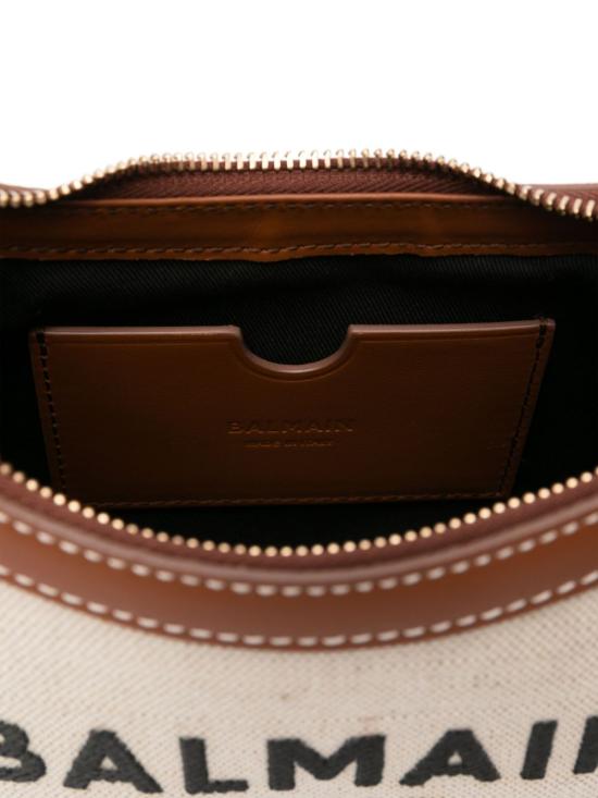 25FW 발망 숄더백 FN1BT743 TCFEGEM Leather Brown - BALMAIN