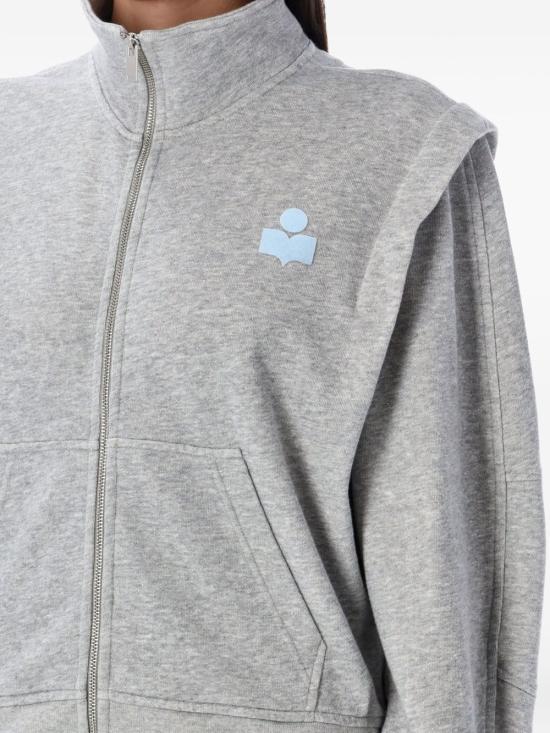 25FW 이자벨마랑에뚜왈 스웨터 SW0159FA A1M07E GYIB Light Grey - ISABEL MARANT ETOILE