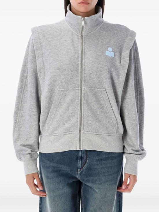 25FW 이자벨마랑에뚜왈 스웨터 SW0159FA A1M07E GYIB Light Grey