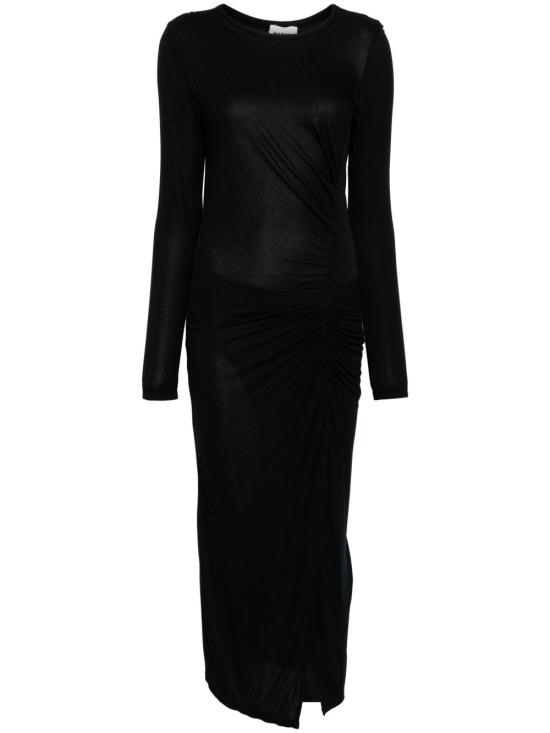 25FW 이자벨마랑에뚜왈 롱 원피스 RO0349FB C3K01E 01BK Black