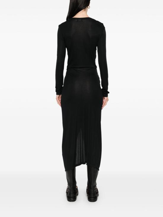 25FW 이자벨마랑에뚜왈 롱 원피스 RO0349FB C3K01E 01BK Black - ISABEL MARANT ETOILE