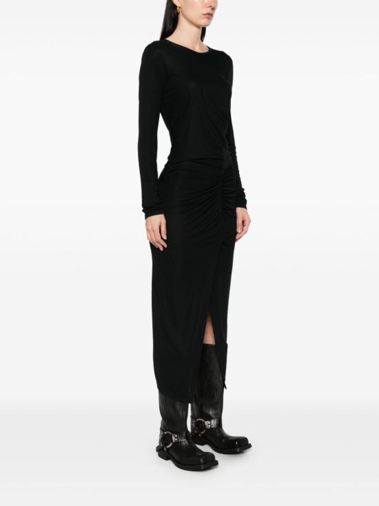 25FW 이자벨마랑에뚜왈 롱 원피스 RO0349FB C3K01E 01BK Black - ISABEL MARANT ETOILE