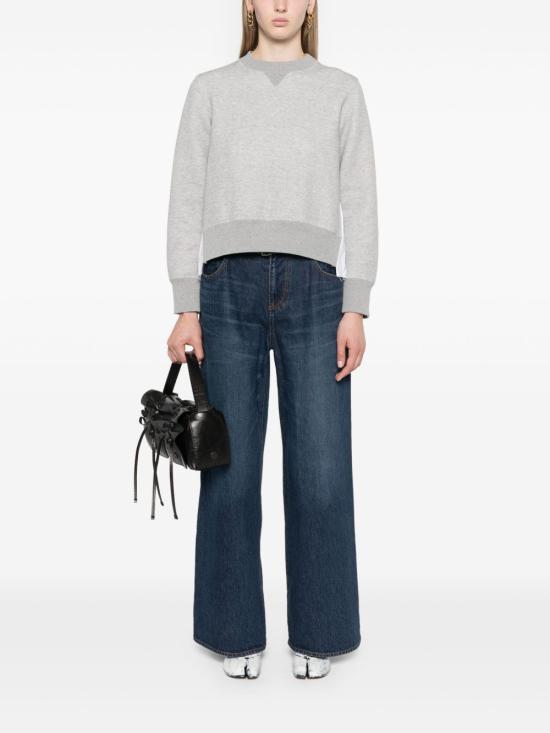 25FW 사카이 스웨터 SCW 232 378 Grey - SACAI