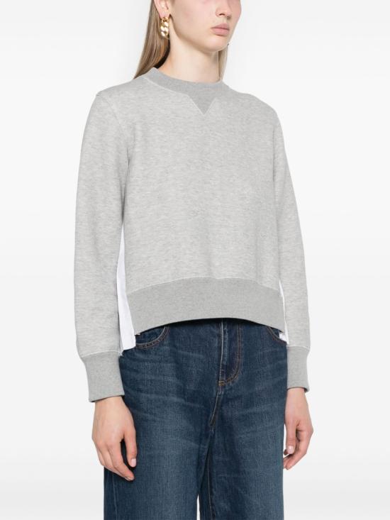 25FW 사카이 스웨터 SCW 232 378 Grey - SACAI