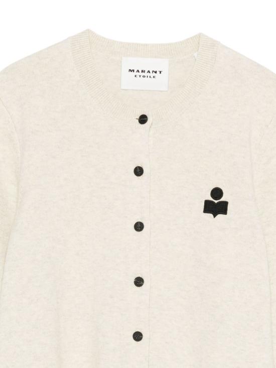 25FW 이자벨마랑에뚜왈 가디건 CA0115FA C1L17E 02LY Light Grey - ISABEL MARANT ETOILE