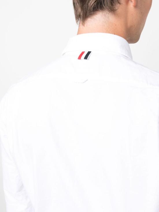  톰브라운 긴팔 셔츠 MWL001A F0313100 White - THOM BROWNE