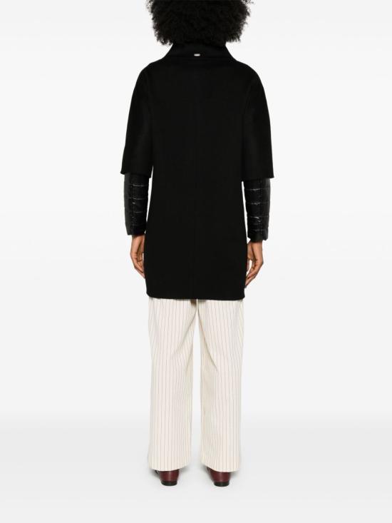 25FW 에르노 코트 CA000544D 333139300 Black - HERNO