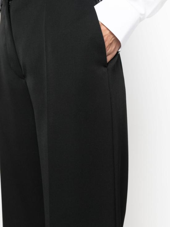  랑방 스트레이트 팬츠 RWTR0010 571110 Black - LANVIN