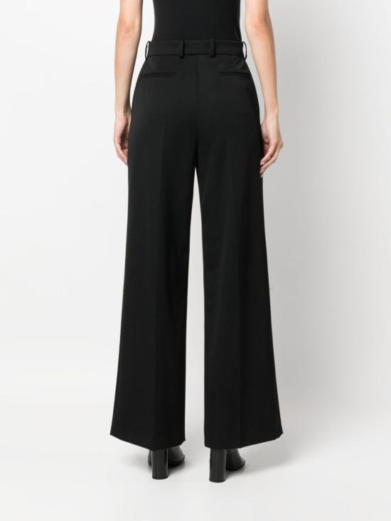  랑방 스트레이트 팬츠 RWTR0010 571110 Black - LANVIN