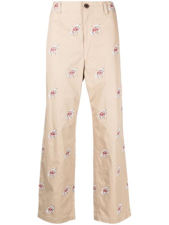  와타나베 준야 스트레이트 팬츠 P004 0511 Beige