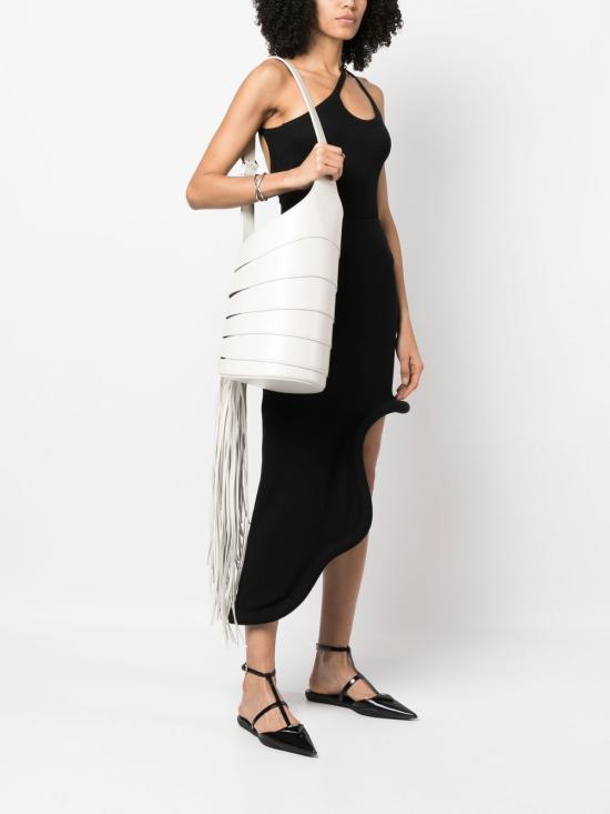  알라이아 숄더백 AA1S06021CA223 030 White - ALAIA