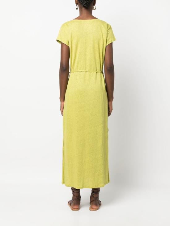  마제스틱필라쳐 숏 원피스 M011FRO167 ROBE611 Green - MAJESTIC FILATURES