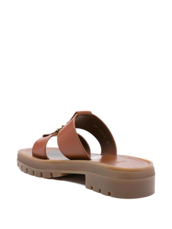 25FW 셀린느 샌들 364555164C 04LU Leather Brown - CELINE