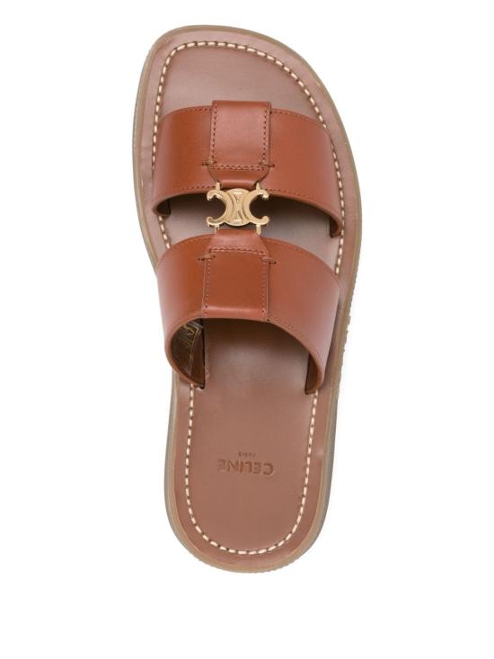 25FW 셀린느 샌들 364555164C 04LU Leather Brown - CELINE