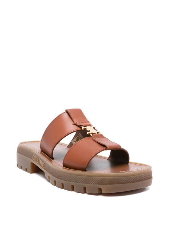 25FW 셀린느 샌들 364555164C 04LU Leather Brown - CELINE