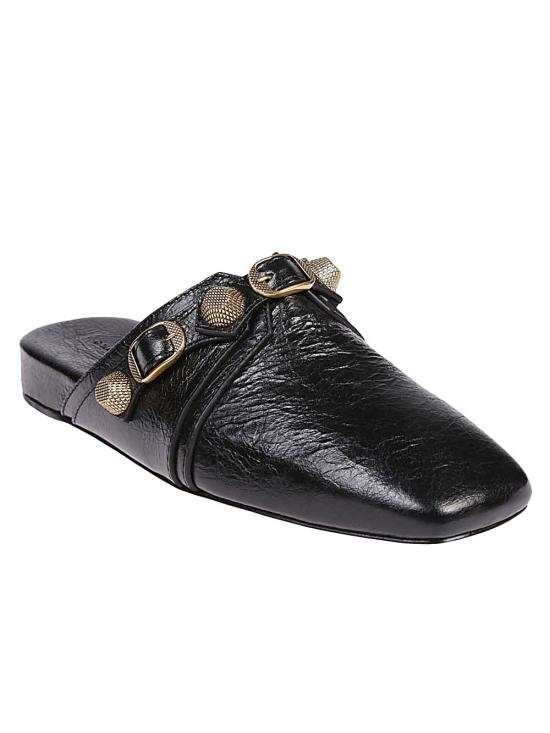  발렌시아가 뮬/슬리퍼 715556 WAD4F1080 Black - BALENCIAGA