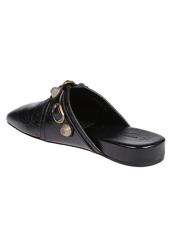  발렌시아가 뮬/슬리퍼 715556 WAD4F1080 Black - BALENCIAGA