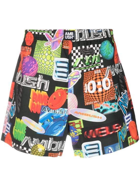  엠부시 숏팬츠 BMCB026S23FAB001 1084 MultiColour