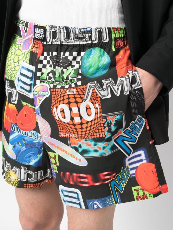  엠부시 숏팬츠 BMCB026S23FAB001 1084 MultiColour - AMBUSH