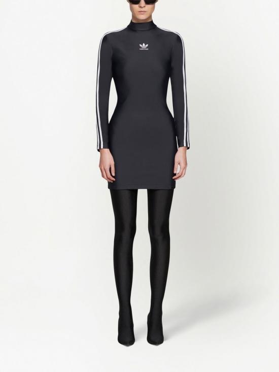  발렌시아가 X 아디다스 숏 원피스 728939 TYK071000 Black - BALENCIAGA X ADIDAS