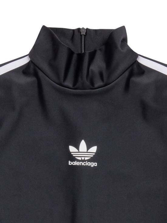  발렌시아가 X 아디다스 숏 원피스 728939 TYK071000 Black - BALENCIAGA X ADIDAS