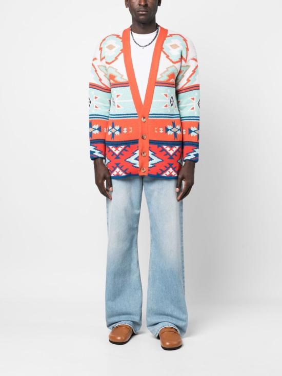  알라누이 가디건 LMHB027S23KNI001 6440 MultiColour - ALANUI