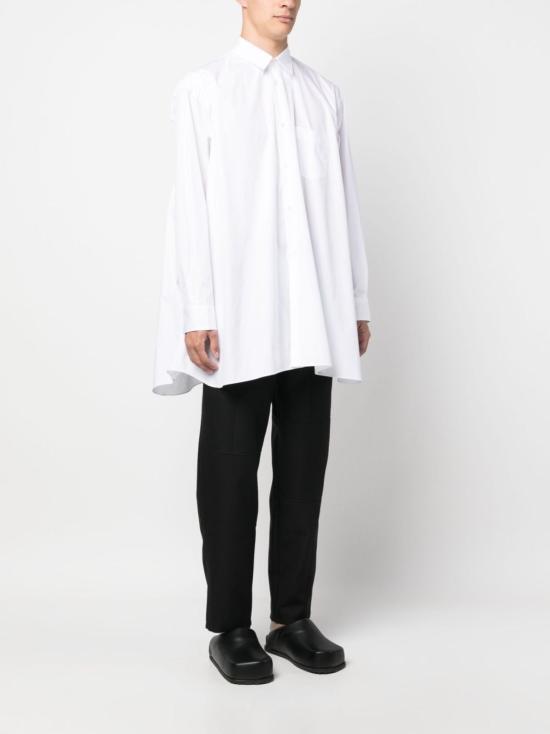  꼼데가르송 긴팔 셔츠 FKB025 White - COMME DES GARCONS