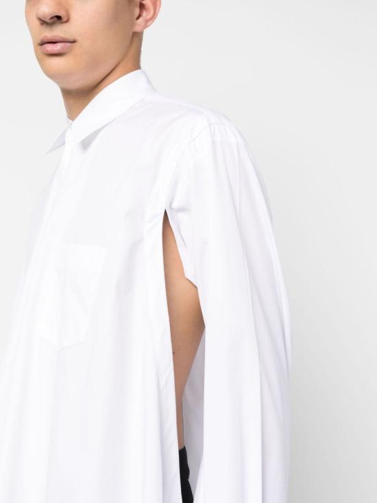  꼼데가르송 긴팔 셔츠 FKB025 White - COMME DES GARCONS