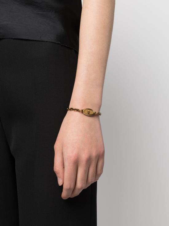  알렉산더 맥퀸 팔찌 746677 J160Z1116 Golden - ALEXANDER MCQUEEN